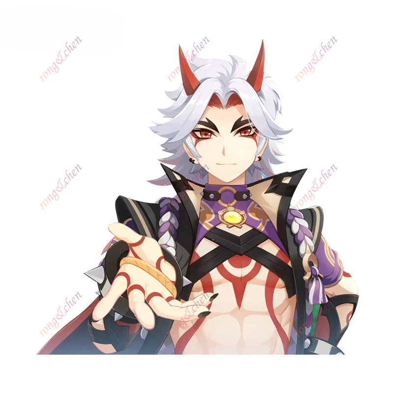 Anime Car Sticker Genshin Impact Arataki Itto for Car Motorcycle Racing Helmet Laptop Trunk Body Car Window Surfboard PVC Decals
Anime Car Sticker Genshin Impact Arataki Itto for Car Motorcycle Racing Helmet Laptop Trunk Body Car Window Surfboard PVC Decals