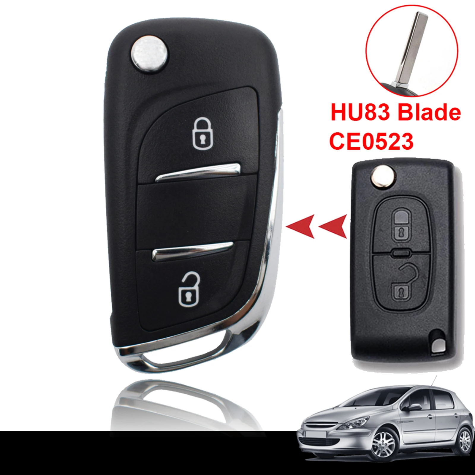 Для Peugeot 207 307 308 407 3008 5008 807 Citroen C3 Picasso C2 C4 2-кнопочный складной пульт дистанционного управления Smart Flip Key Fob Case Cover Shell
Для Peugeot 207 307 308 407 3008 5008 807 Citroen C3 Picasso C2 C4 2-кнопочный складной пульт дистанционного управления Smart Flip Key Fob Case Cover Shell