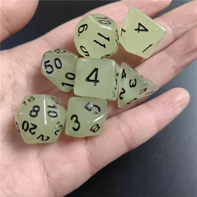 7pcs/set Of New Pattern Dice Set D4 D6 D8 D10 D12 D20 Multi-sided Dice For Board Game High Quality
7pcs/set Of New Pattern Dice Set D4 D6 D8 D10 D12 D20 Multi-sided Dice For Board Game High Quality