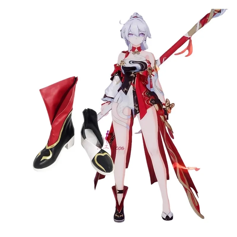 Honkai Impact 3 Kiana Kaslana Cosplay Costume Shoes Handmade Faux Leather Boots Shoes
Honkai Impact 3 Kiana Kaslana Cosplay Costume Shoes Handmade Faux Leather Boots Shoes