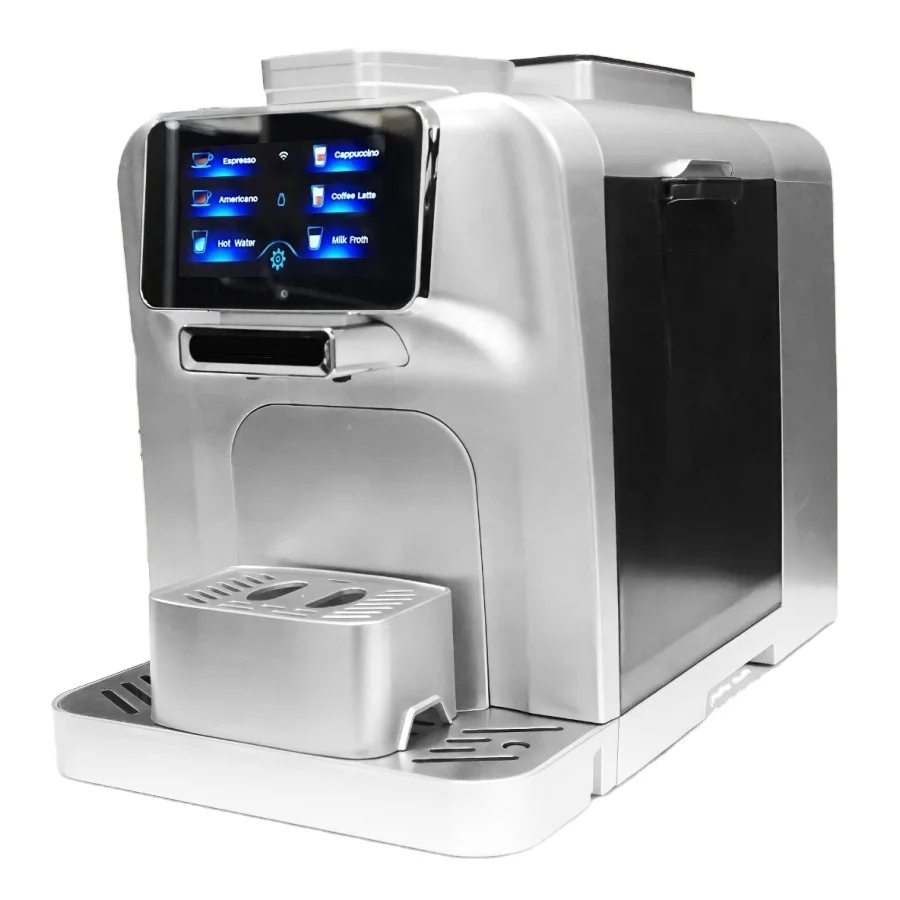 Smart Touch Screen Super-automatic Espresso Coffee Machine Maker for Brewing 16 Coffee Drinks Black
Smart Touch Screen Super-automatic Espresso Coffee Machine Maker for Brewing 16 Coffee Drinks Black