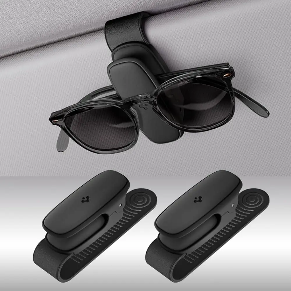 2 Pack Silicone Clip Sunglass Holder for Car Sun Visor - Eyeglasses, Sunglasses, Ticket Card Clip for All Cars - Car Sun Vis
2 Pack Silicone Clip Sunglass Holder for Car Sun Visor - Eyeglasses, Sunglasses, Ticket Card Clip for All Cars - Car Sun Vis