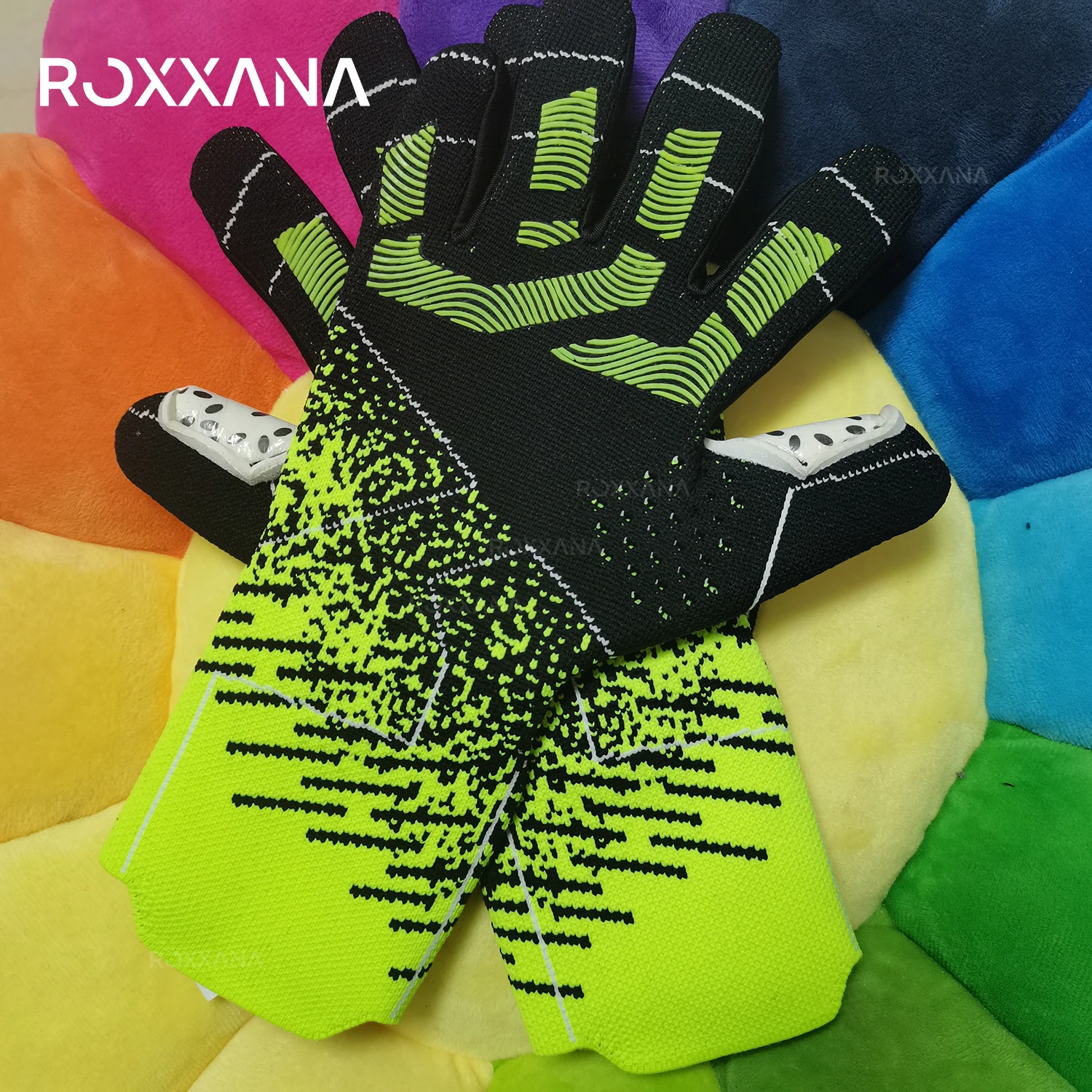 ROXXANA Training Gear Goalkeeper Soccer New Wear-Resistant Gloves Men Children Adult Thickened Latex Finger Protection Football.
ROXXANA Training Gear Goalkeeper Soccer New Wear-Resistant Gloves Men Children Adult Thickened Latex Finger Protection Football.