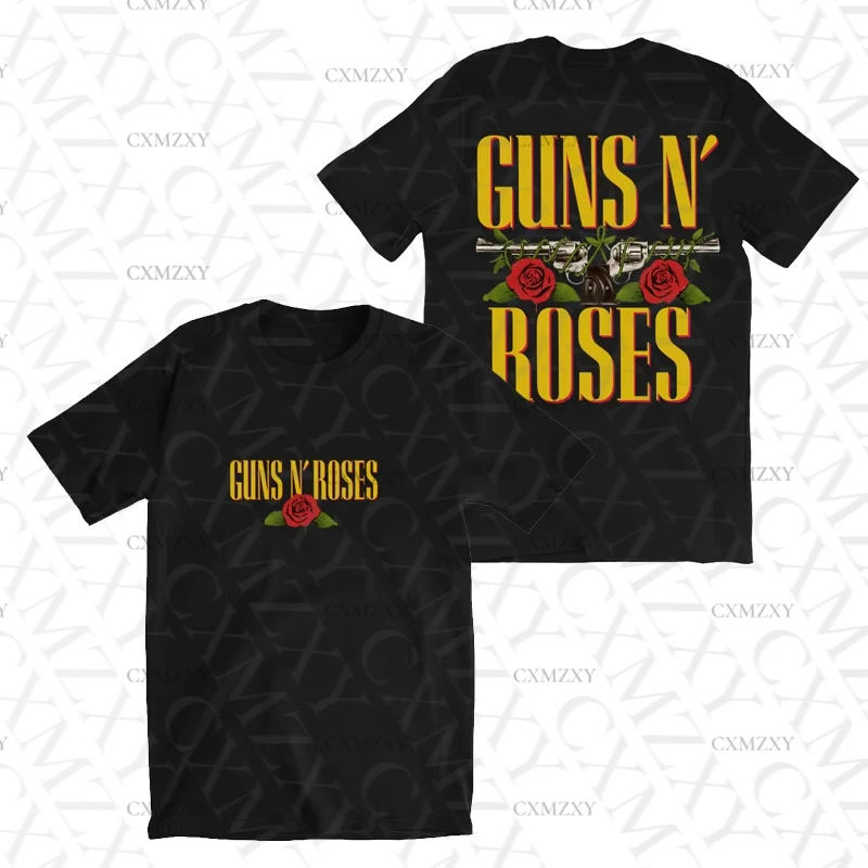 Classic High Quality Guns N’ Roses Print T-shirt Men Women Cotton Hip Hop Oversized Tshirts Short Sleeve T Shirt Streetwear Tops
Classic High Quality Guns N’ Roses Print T-shirt Men Women Cotton Hip Hop Oversized Tshirts Short Sleeve T Shirt Streetwear Tops