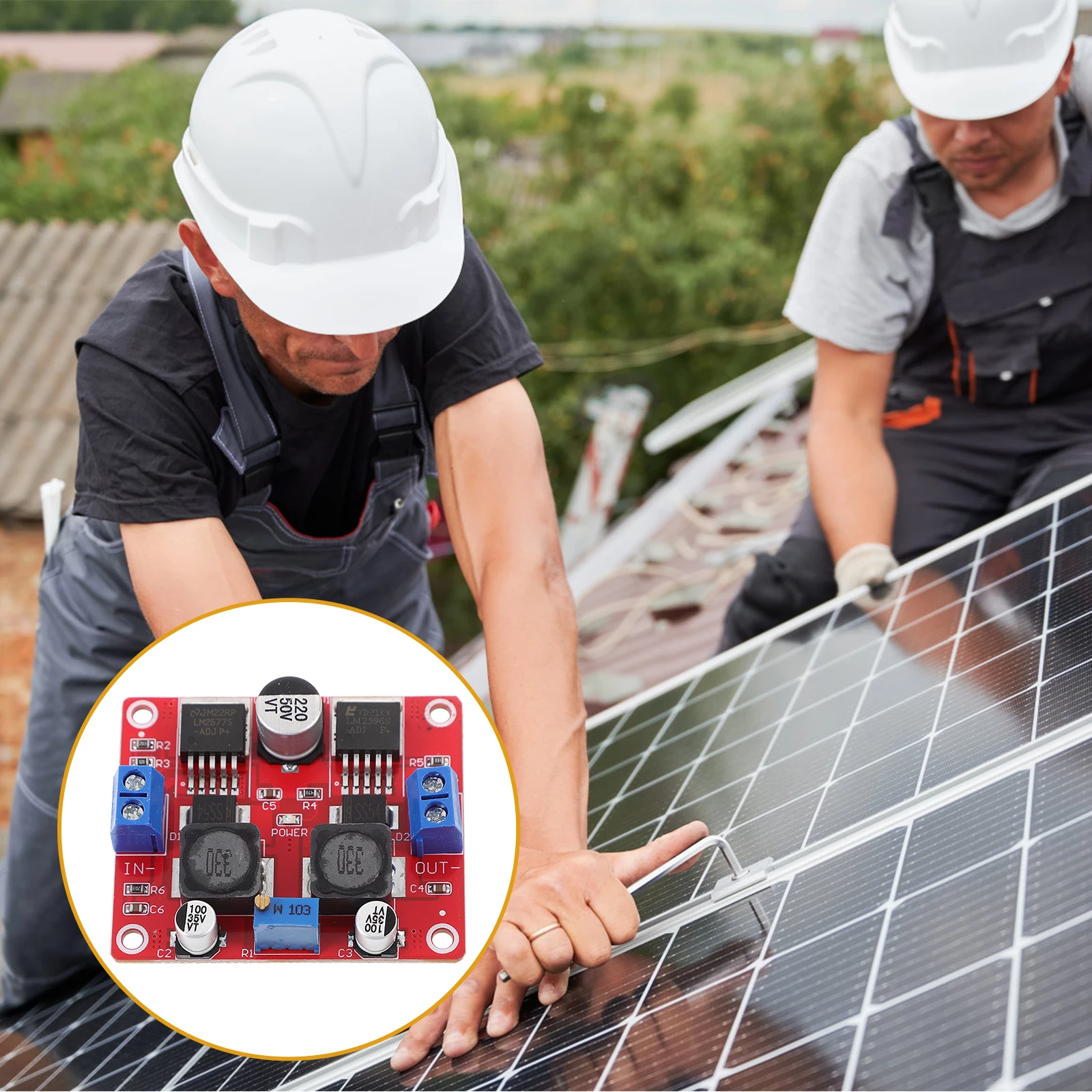 Adjustable Dc Dc Step Up Down Module Solar Panel 3.5 28V Input 1.25 26V Output 3A Max Lm2577S Compatible Power Supply Module
Adjustable Dc Dc Step Up Down Module Solar Panel 3.5 28V Input 1.25 26V Output 3A Max Lm2577S Compatible Power Supply Module