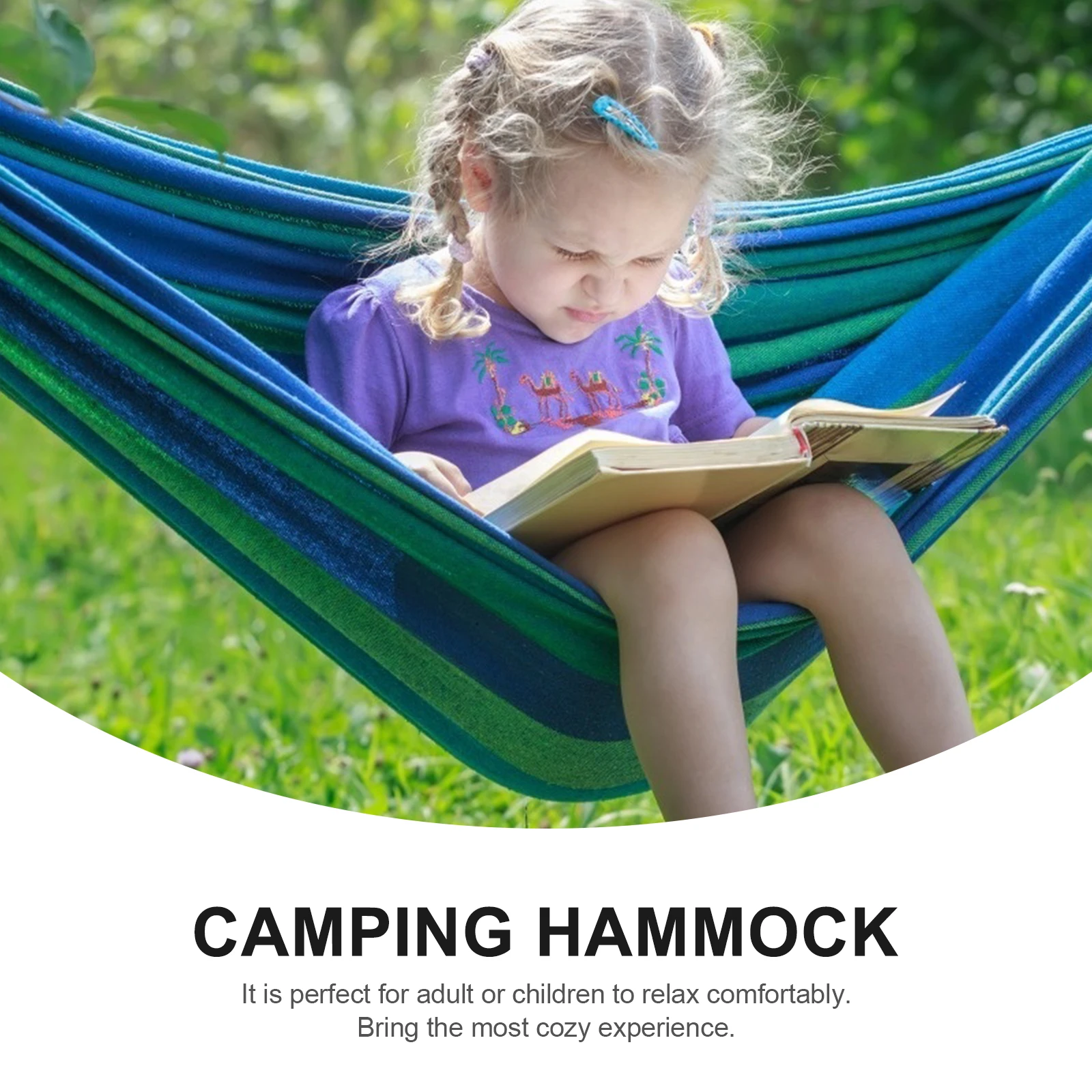 Anti Side Hammock Camping Hiking Backpacking Canvas Folding Compact Outdoor Garden Travel Kids Adult Relaxation Furniture 
Anti Side Hammock Camping Hiking Backpacking Canvas Folding Compact Outdoor Garden Travel Kids Adult Relaxation Furniture