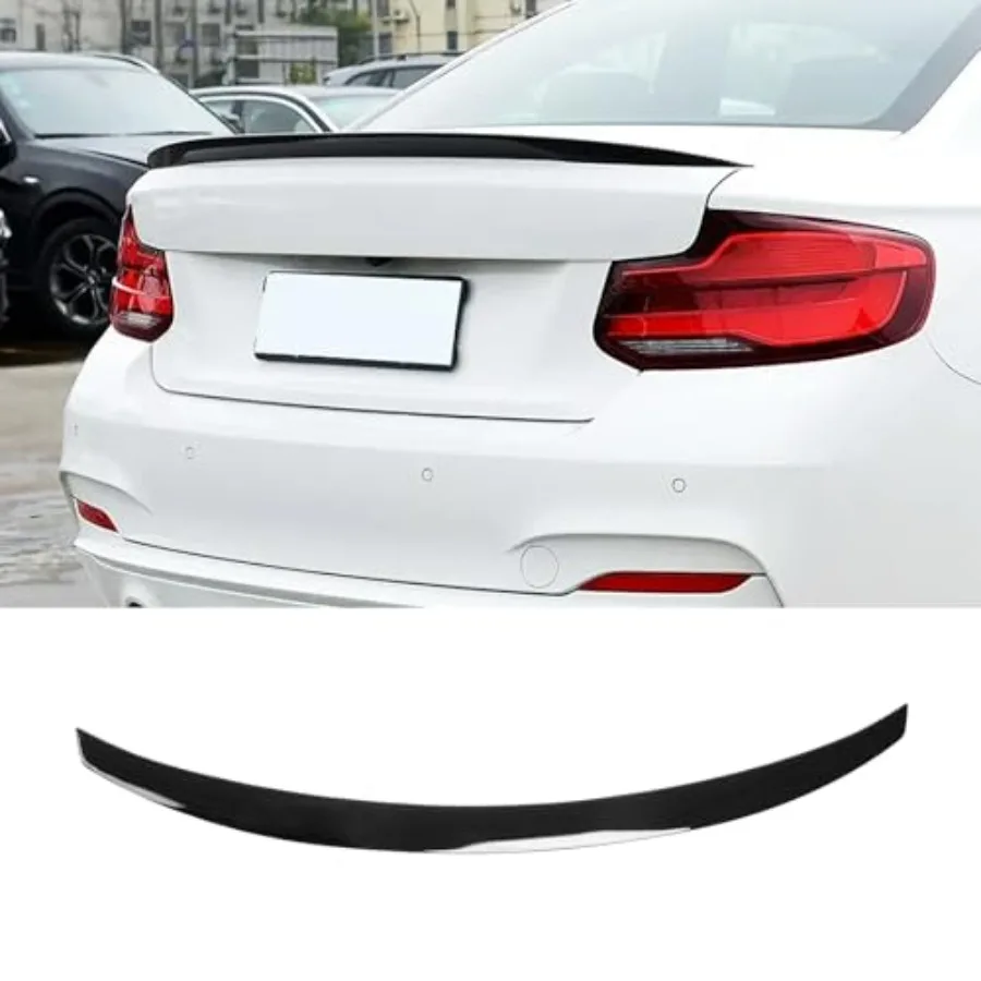 Spoiler Compatible with F22 MP Style Rear Spoiler Glossy Black ABS Material Rear Wing Compatible with 2014-2021 BMW 2 Series M2
Spoiler Compatible with F22 MP Style Rear Spoiler Glossy Black ABS Material Rear Wing Compatible with 2014-2021 BMW 2 Series M2