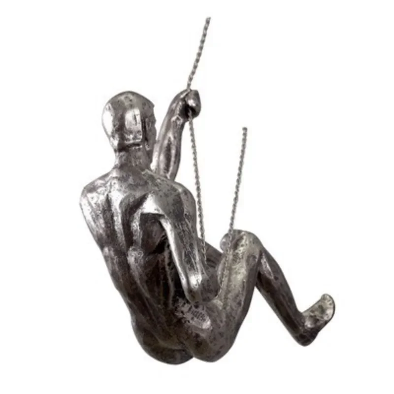 1pc Climbing Man Wall Sculptures Resin Statue Climbing Athlete Man Art Hand-Finished Sports Ornament Home Figures Miniatures
1pc Climbing Man Wall Sculptures Resin Statue Climbing Athlete Man Art Hand-Finished Sports Ornament Home Figures Miniatures