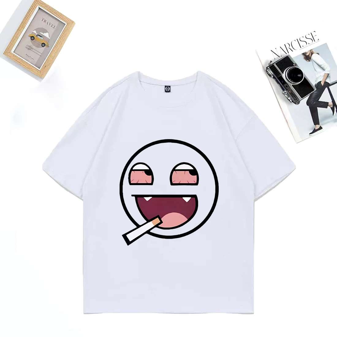 Epic Face Smoking TShirt Summer Cotton T-Shirts For Men O-Neck Leisure Design Tee Shirt Short Sleeves Y2K Funny Oversized Cothes
Epic Face Smoking TShirt Summer Cotton T-Shirts For Men O-Neck Leisure Design Tee Shirt Short Sleeves Y2K Funny Oversized Cothes
