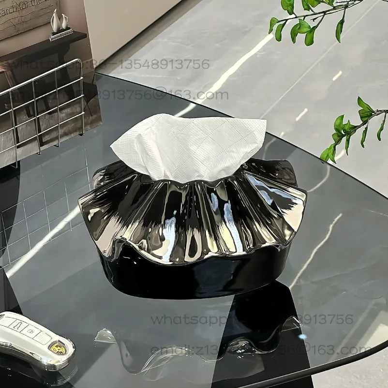 Ceramic lace bag tissue box, living room high-end sense light luxury pumping carton design sense coffee table ornament
Ceramic lace bag tissue box, living room high-end sense light luxury pumping carton design sense coffee table ornament