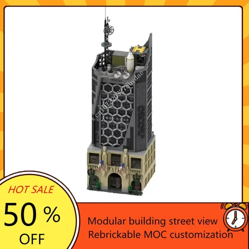 5595PCS MOC Spider Movie Building Block Oscorp Tower Model Technical Bricks Assembly Modular Architecture Street View Toys Gifts
5595PCS MOC Spider Movie Building Block Oscorp Tower Model Technical Bricks Assembly Modular Architecture Street View Toys Gifts