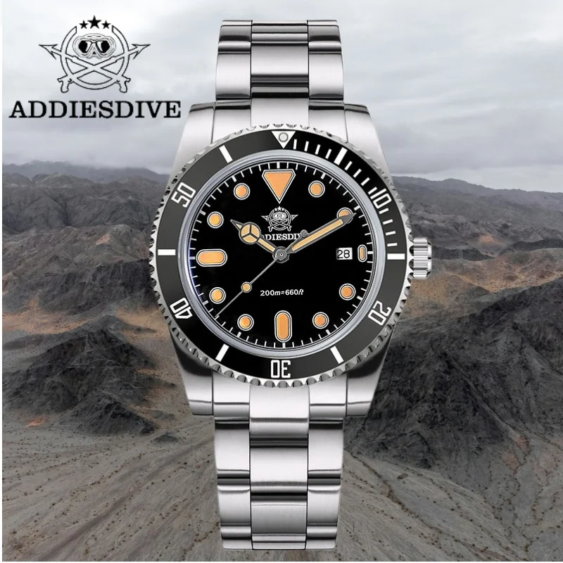 ADDIESDIVE 39MM Reloj Men luxury Watch BGW9 Blue Luminous Date 316L Stainless Steel 20Bar Diving Quartz Watches reloj hombre
ADDIESDIVE 39MM Reloj Men luxury Watch BGW9 Blue Luminous Date 316L Stainless Steel 20Bar Diving Quartz Watches reloj hombre