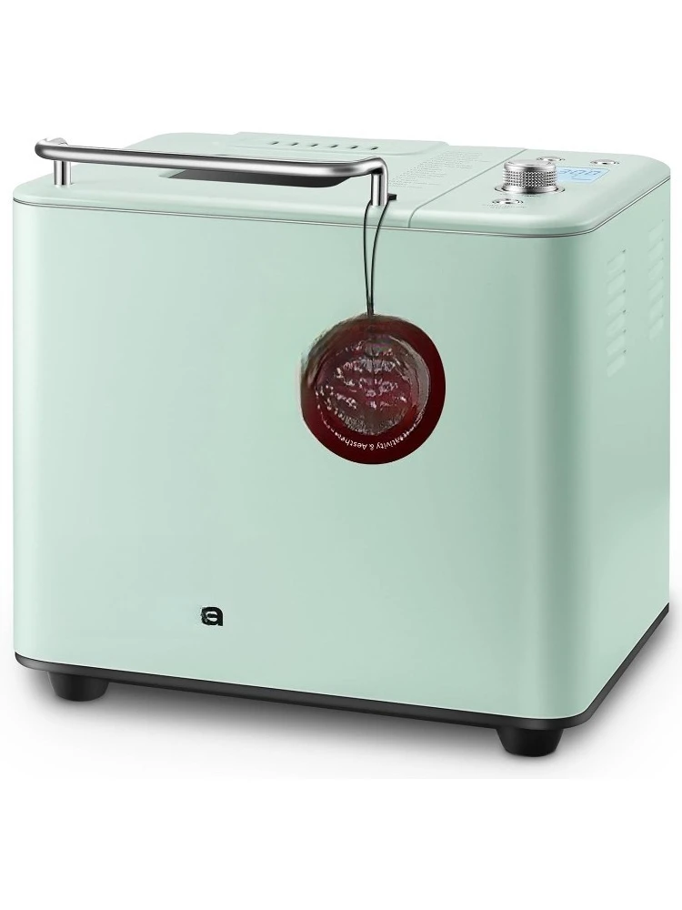 20-IN-1 Bread Maker, Dual Heater 2LB Bread Machine Stainless Steel Bread Maker Machine Nonstick Ceramic Pan Compact for 
20-IN-1 Bread Maker, Dual Heater 2LB Bread Machine Stainless Steel Bread Maker Machine Nonstick Ceramic Pan Compact for