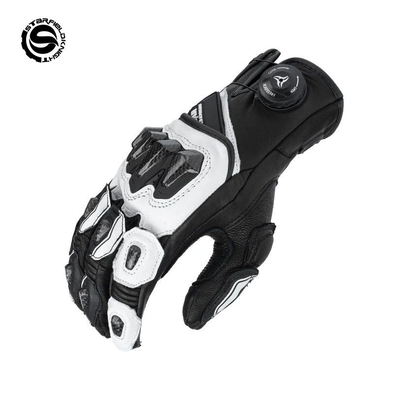 Star Field Knight Motorcycle Gloves Carbon Fiber Riding Protection Summer Breathable Real Goat Leather Non-slip Wear-resistant
Star Field Knight Motorcycle Gloves Carbon Fiber Riding Protection Summer Breathable Real Goat Leather Non-slip Wear-resistant