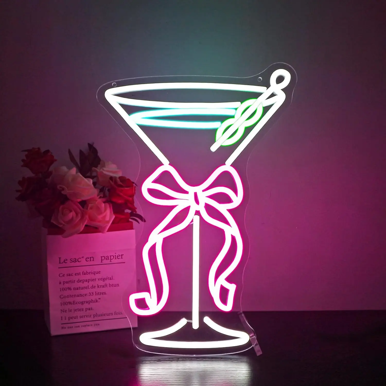 Bow Cup Neon Sign LED Neon Light USB Powered Soft Glow Wall Decor for Bar, Man Cave, Home, Party, Bedroom Aesthetic Gift
Bow Cup Neon Sign LED Neon Light USB Powered Soft Glow Wall Decor for Bar, Man Cave, Home, Party, Bedroom Aesthetic Gift