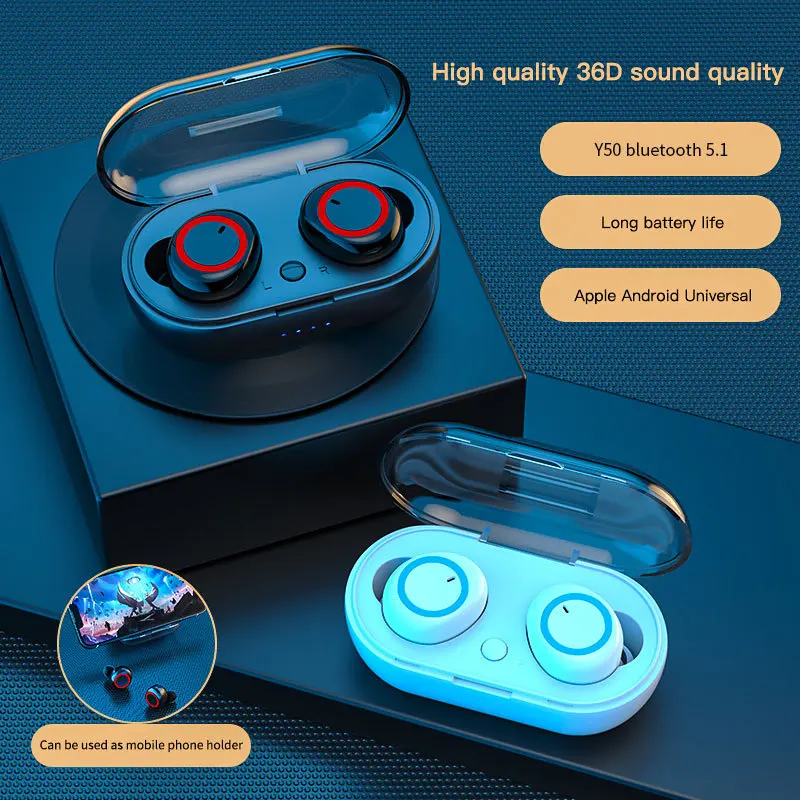Wireless Bluetooth 5.3 Earphones Noise Reduction Touch Control Music Headphones Noise Waterproof Power Display With Mic Gaming
Wireless Bluetooth 5.3 Earphones Noise Reduction Touch Control Music Headphones Noise Waterproof Power Display With Mic Gaming