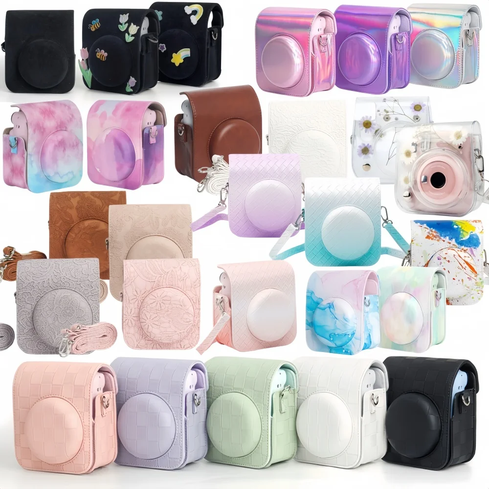 Camera Bag For Fujifilm Instax Mini 12 Instant Camera Accessories Travel Protective Camera Case Cover With Adjust Shoulder Strap
Camera Bag For Fujifilm Instax Mini 12 Instant Camera Accessories Travel Protective Camera Case Cover With Adjust Shoulder Strap