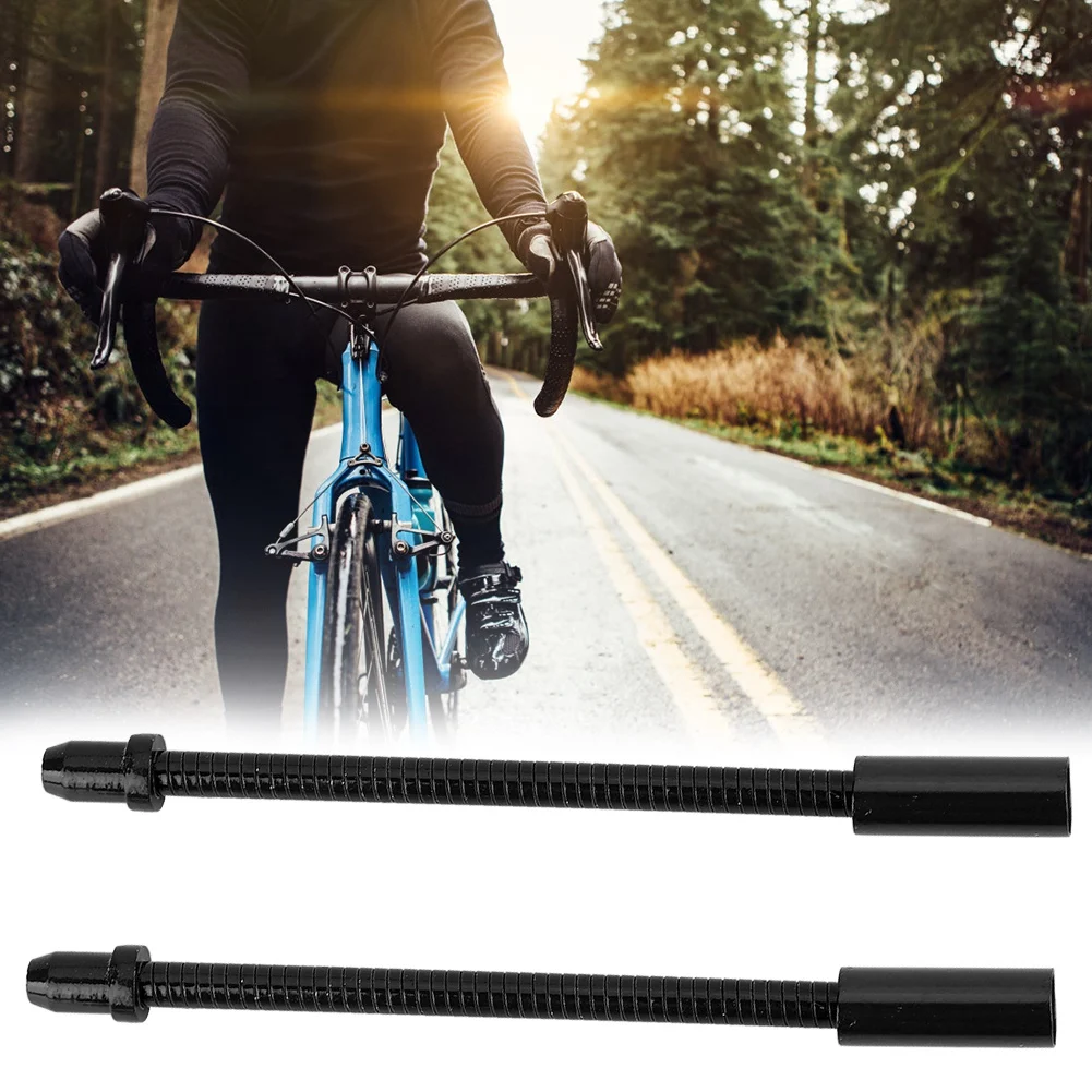 1 пара мягких V-образных тормозных трубок из нержавеющей стали для горного велосипеда, шоссейного велосипеда, складной велосипед, черный 
1 пара мягких V-образных тормозных трубок из нержавеющей стали для горного велосипеда, шоссейного велосипеда, складной велосипед, черный