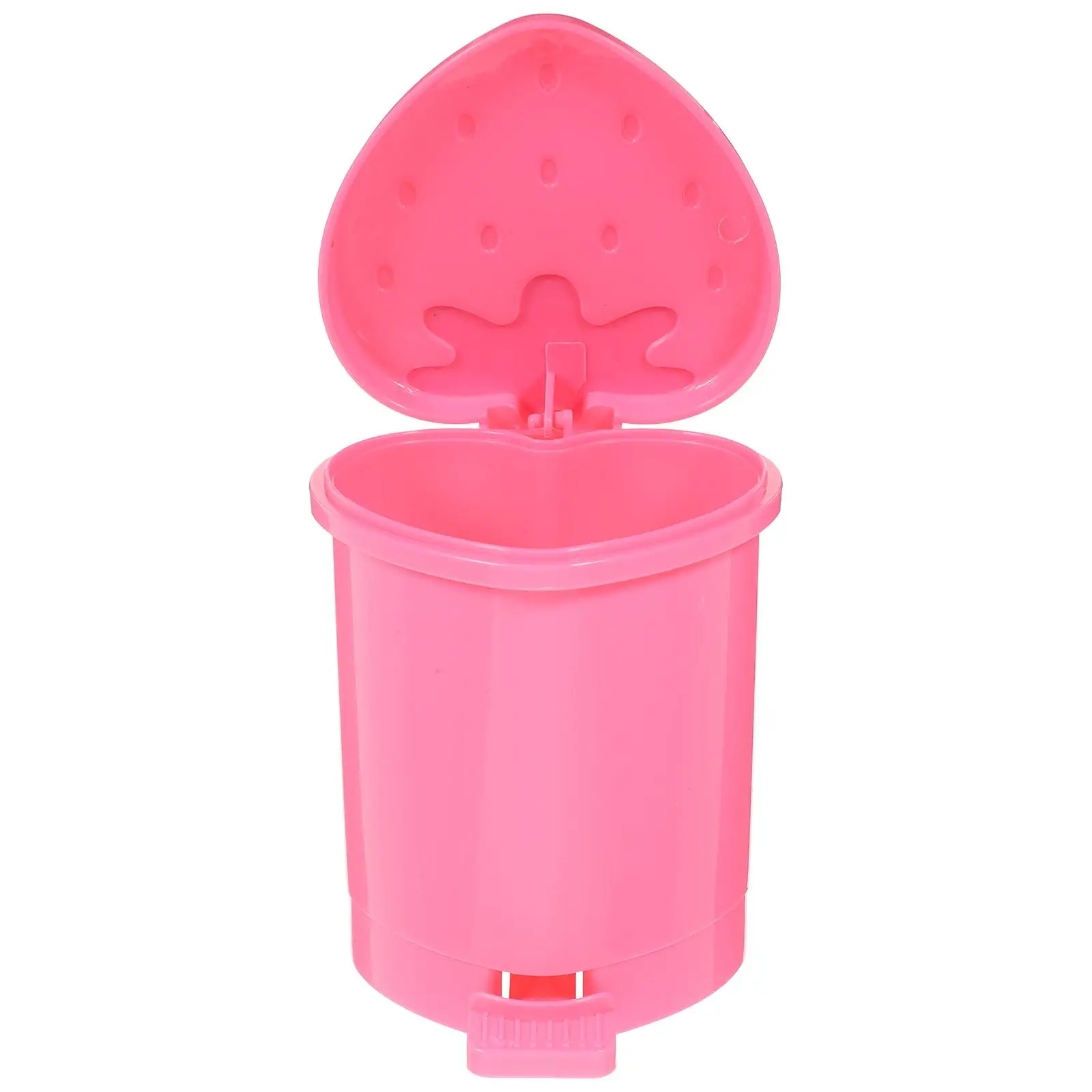 Desktop Trash Can Heart Shaped Waste Paper Bin Kitchen Office PP Material Cover Design Storage Container
Desktop Trash Can Heart Shaped Waste Paper Bin Kitchen Office PP Material Cover Design Storage Container