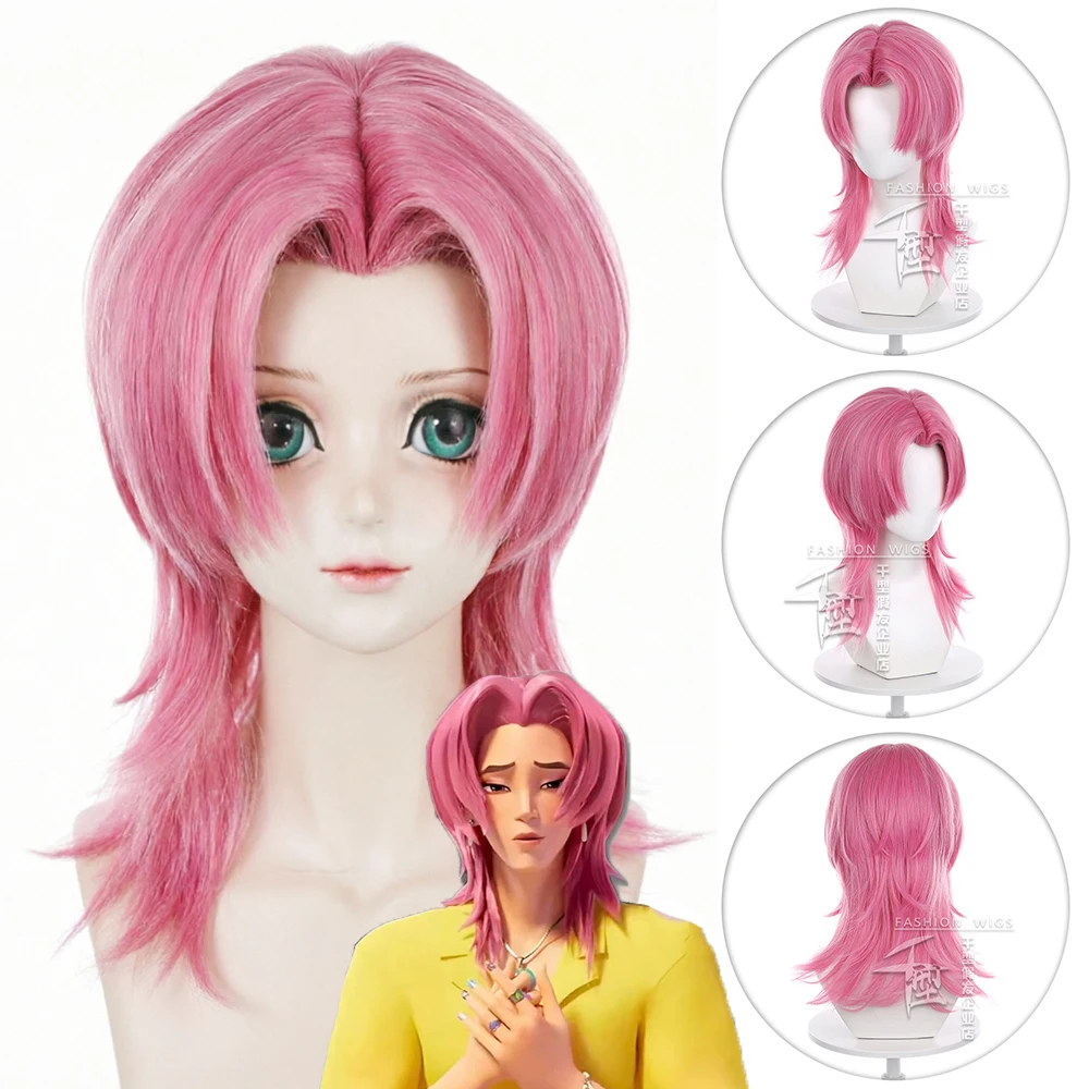 Saja Romance Cosplay Wig Anime Romance 40cm Dark Pink Heat Resistant Synthetic Wigs for Halloween Carnival Party
Saja Romance Cosplay Wig Anime Romance 40cm Dark Pink Heat Resistant Synthetic Wigs for Halloween Carnival Party