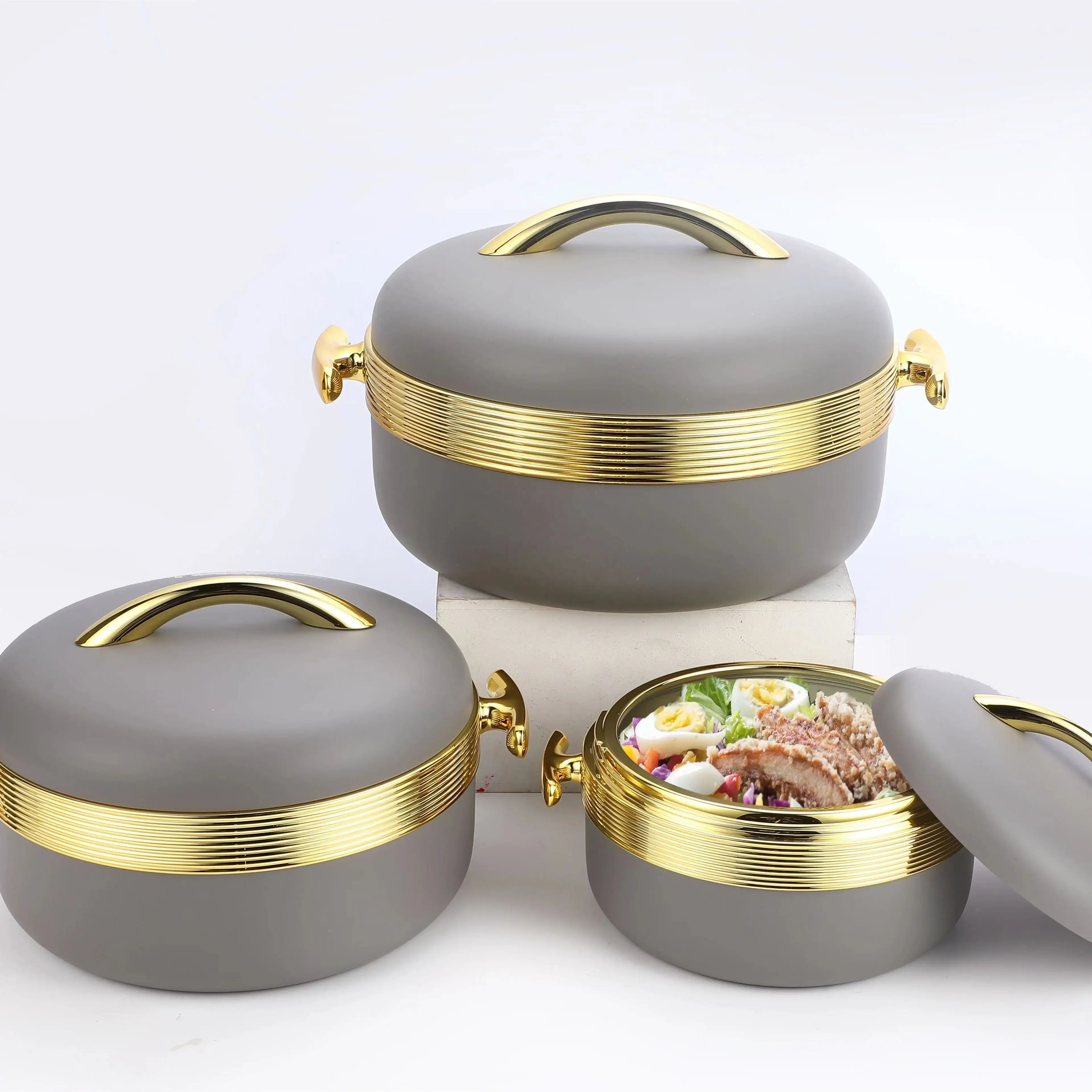 Foreign trade 3PCS double-layer thermal insulation box, compound mold non-Ghana thermal lunch
Foreign trade 3PCS double-layer thermal insulation box, compound mold non-Ghana thermal lunch