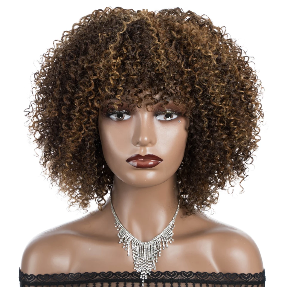 Sleek Short Human Hair Wigs For Women Jerry Curly Hair Wigs With Bangs P4/30 Highlight Colored 8A Remy Peruvian Hair Wigs
Sleek Short Human Hair Wigs For Women Jerry Curly Hair Wigs With Bangs P4/30 Highlight Colored 8A Remy Peruvian Hair Wigs