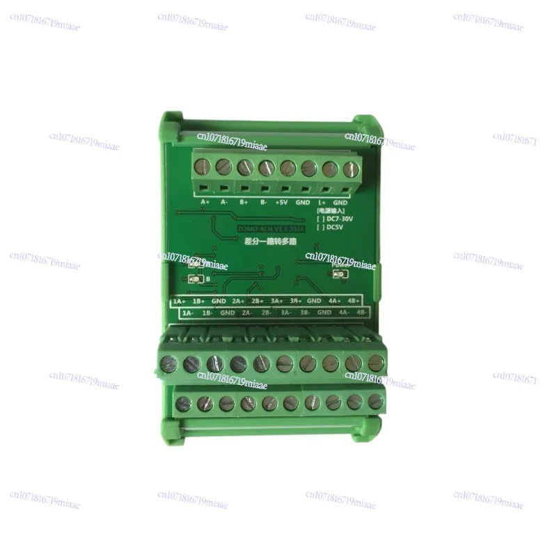 Motor Synchronous Pulse Control, Differential One Way in And Four Ways Out, 1 Way To 4 Way Terminal Block
Motor Synchronous Pulse Control, Differential One Way in And Four Ways Out, 1 Way To 4 Way Terminal Block