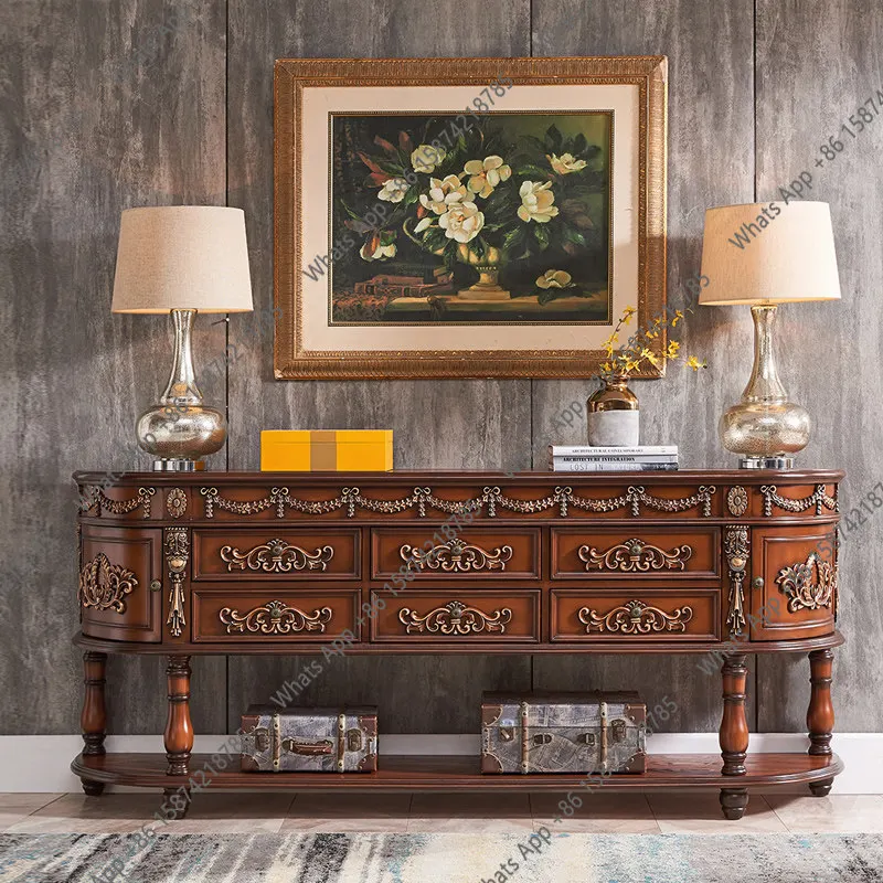 solid wood,side table,American retro foyer entrance cabinet European aisle cabinet decoration wall corridor
solid wood,side table,American retro foyer entrance cabinet European aisle cabinet decoration wall corridor