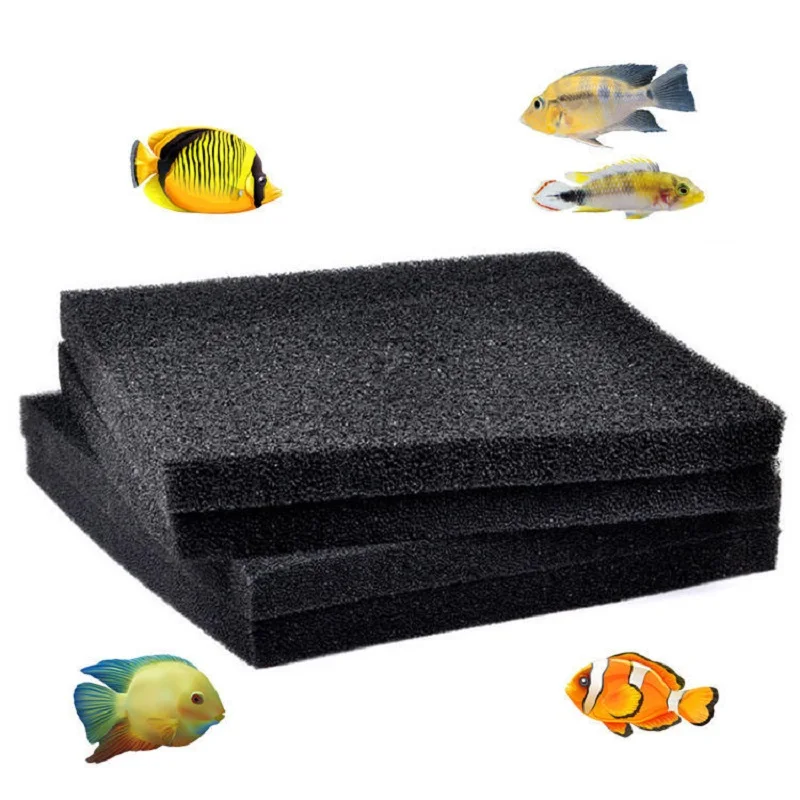 Fish Tank Filter Cotton, Bio Cotton, Black Fish Pond Activated Carbon Filter Material, Net Aquarium Sponge 15 25 35 50 PPI
Fish Tank Filter Cotton, Bio Cotton, Black Fish Pond Activated Carbon Filter Material, Net Aquarium Sponge 15 25 35 50 PPI