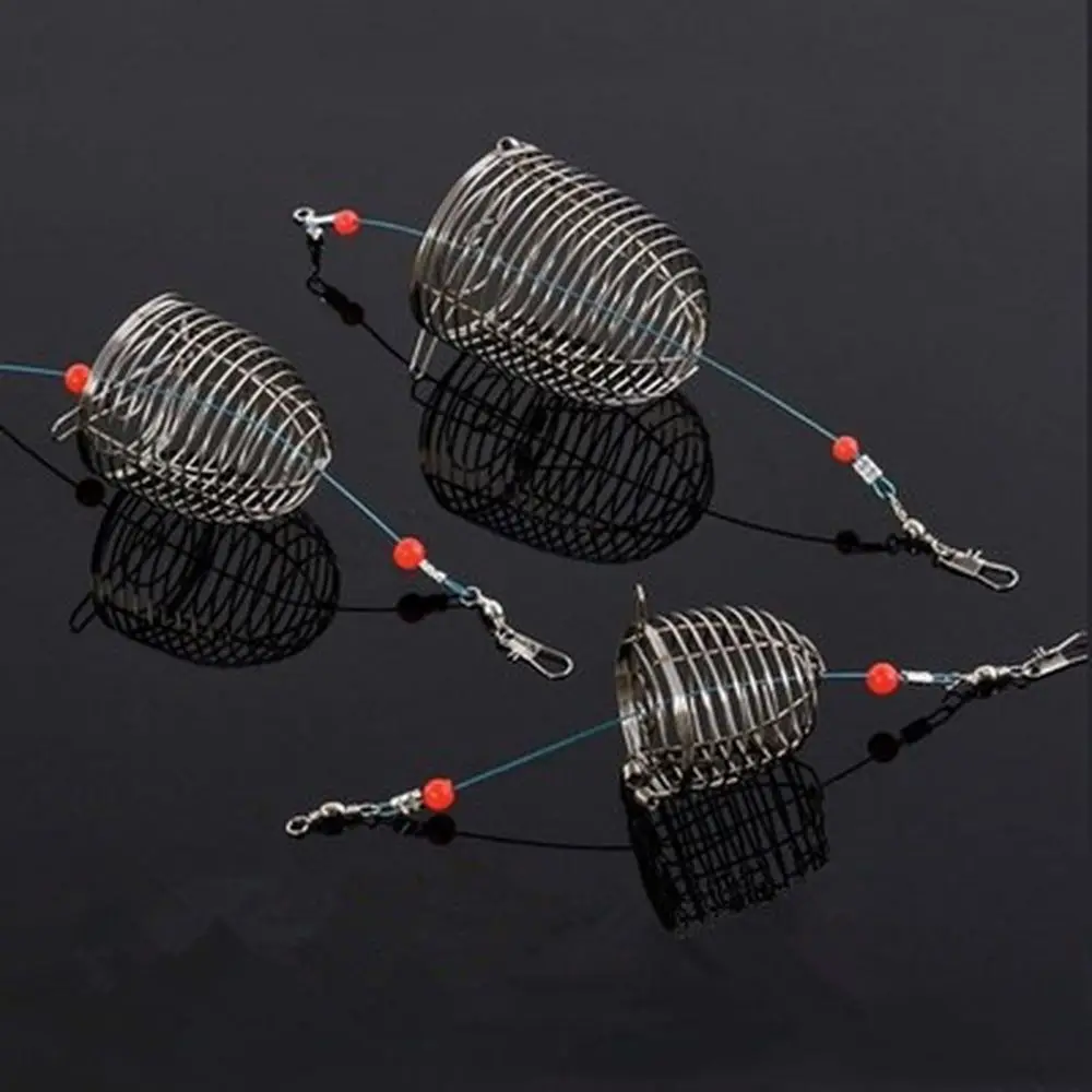 Stainless Steel Fish Bait Tackle Accessory Holder Bait Basket Fishing Feeder Fishing Bait Cage Lure Cages
Stainless Steel Fish Bait Tackle Accessory Holder Bait Basket Fishing Feeder Fishing Bait Cage Lure Cages