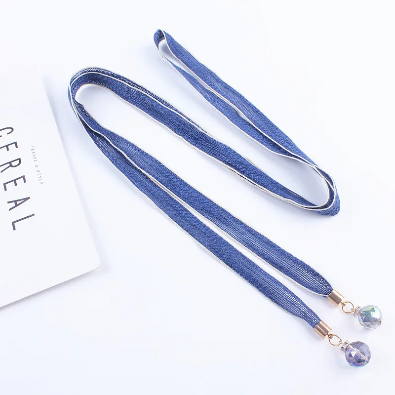 New Fashion Rhinestone Women Thin Lace Waist Chain Belt Ribbon Rope Gridle Bowknot for Dress Waistband Belts Black
New Fashion Rhinestone Women Thin Lace Waist Chain Belt Ribbon Rope Gridle Bowknot for Dress Waistband Belts Black