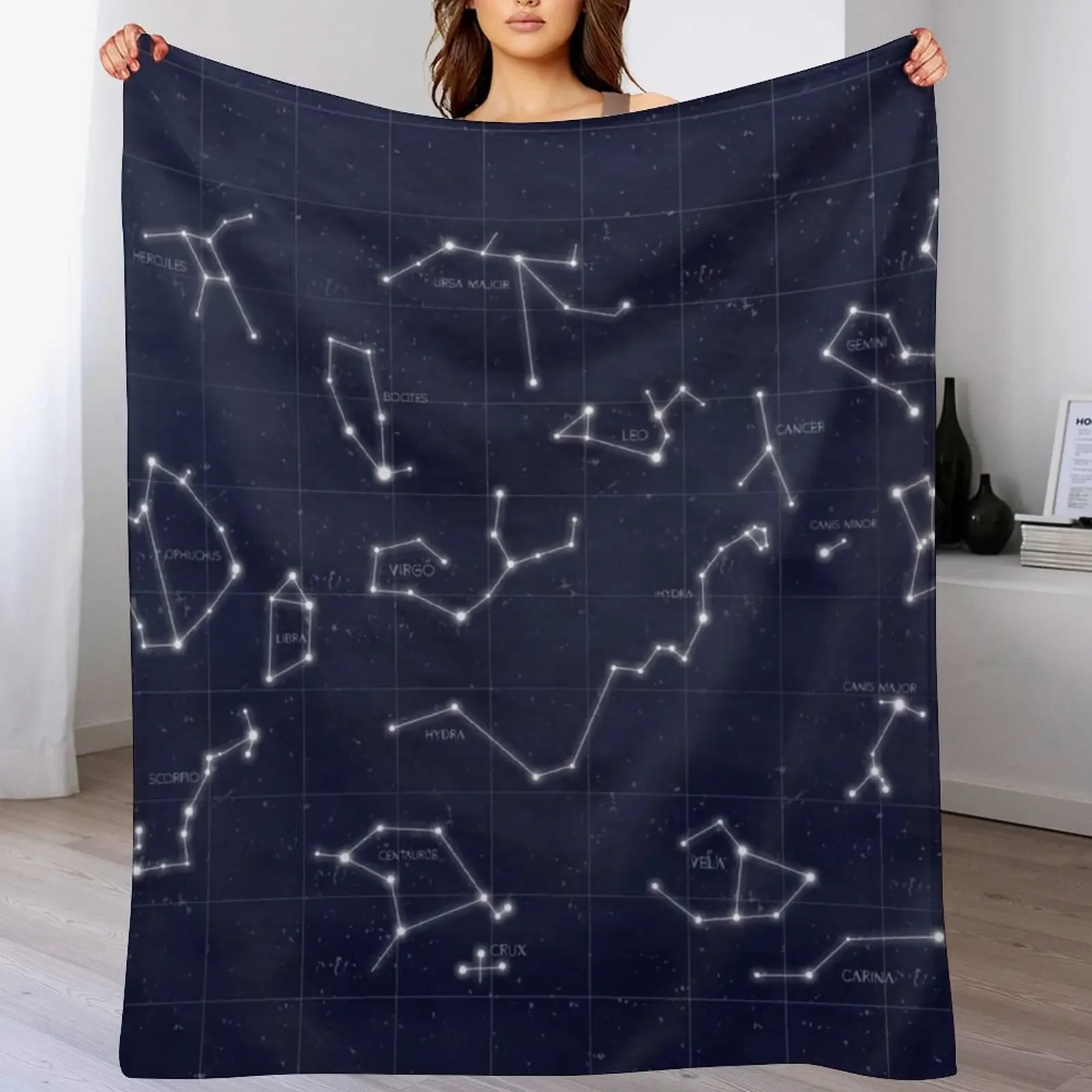 Constellations Throw Blanket Warm Cozy Throw Blanket for Living Room Couch
Constellations Throw Blanket Warm Cozy Throw Blanket for Living Room Couch