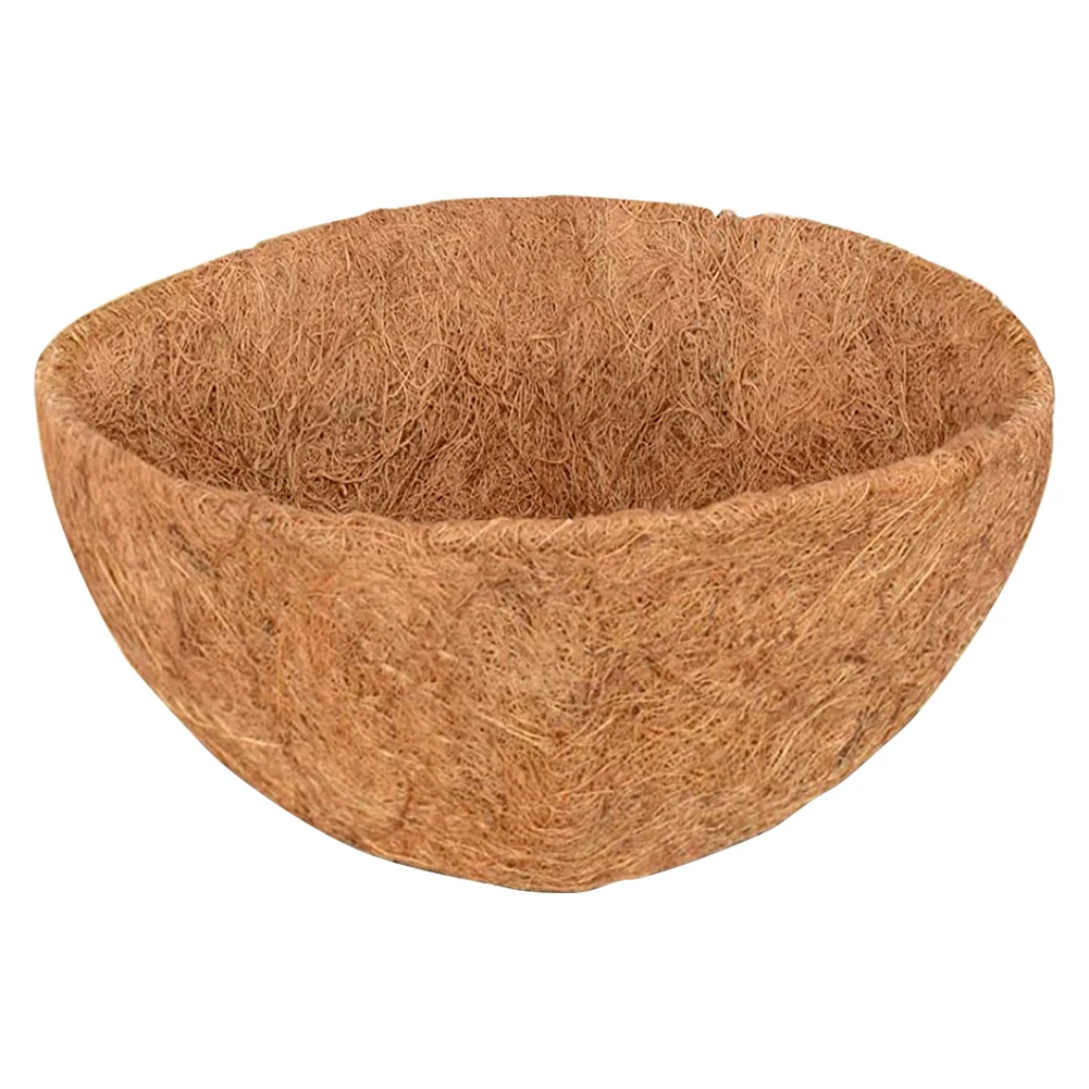 Natural Hanging Basket Liner Wall Decoration Coconut Fiber Flower Planter Multifunctional Waterproof for Garden Balcony Supplies
Natural Hanging Basket Liner Wall Decoration Coconut Fiber Flower Planter Multifunctional Waterproof for Garden Balcony Supplies