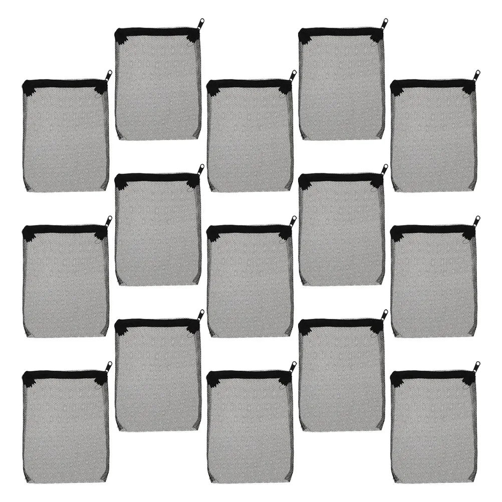 15pcs Fish Tank Filter Media Bags Polyester Mesh Bag With Zipper For Aquarium Filtration Reusable Fine Mesh Filteration Bag
15pcs Fish Tank Filter Media Bags Polyester Mesh Bag With Zipper For Aquarium Filtration Reusable Fine Mesh Filteration Bag