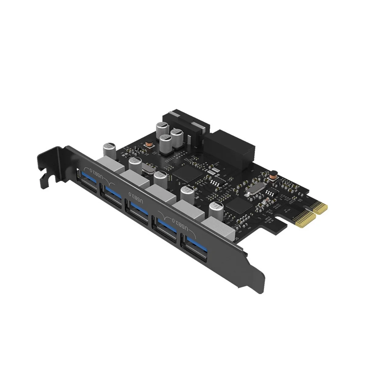 ORICO USB3.0 PCI Express Adapter 5 Port USB3.0 Expansion Card High-Speed Transfer PCI-E Desktop PC Expansion Card
ORICO USB3.0 PCI Express Adapter 5 Port USB3.0 Expansion Card High-Speed Transfer PCI-E Desktop PC Expansion Card