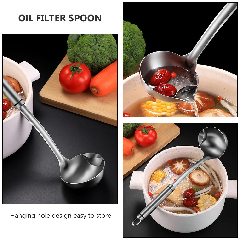 1Pcs Stainless Steel Oil Filter Spoon 304 Heavy Duty Deep Design Large Capacity for Oil Soup Separation Long Handle Kitchen
1Pcs Stainless Steel Oil Filter Spoon 304 Heavy Duty Deep Design Large Capacity for Oil Soup Separation Long Handle Kitchen