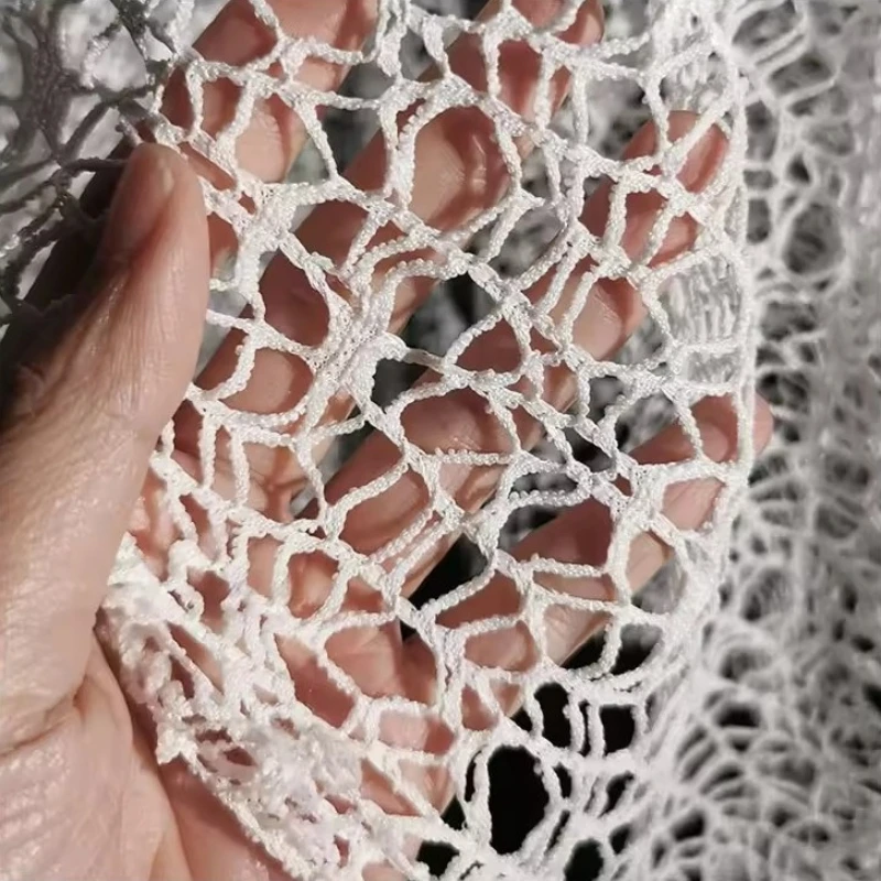 10yards Hollow Perspective 3D Lace Fabric Mesh Cloth Soft White for Boho Style Wedding Arch Backdrop Skirt Fabrics Wholesale
10yards Hollow Perspective 3D Lace Fabric Mesh Cloth Soft White for Boho Style Wedding Arch Backdrop Skirt Fabrics Wholesale