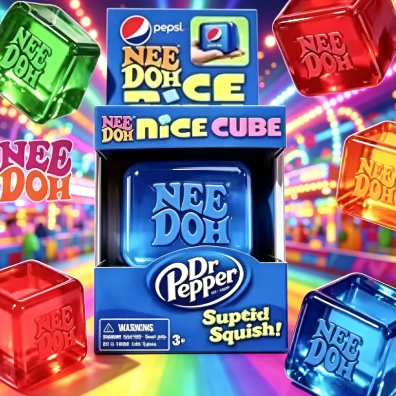 Schylling Needoh Nice Cube Sensory Fidget Cube Stress Relief Anxiety Sensory Tool for Focus ADHD & Office Desk Calming Gadget
Schylling Needoh Nice Cube Sensory Fidget Cube Stress Relief Anxiety Sensory Tool for Focus ADHD & Office Desk Calming Gadget