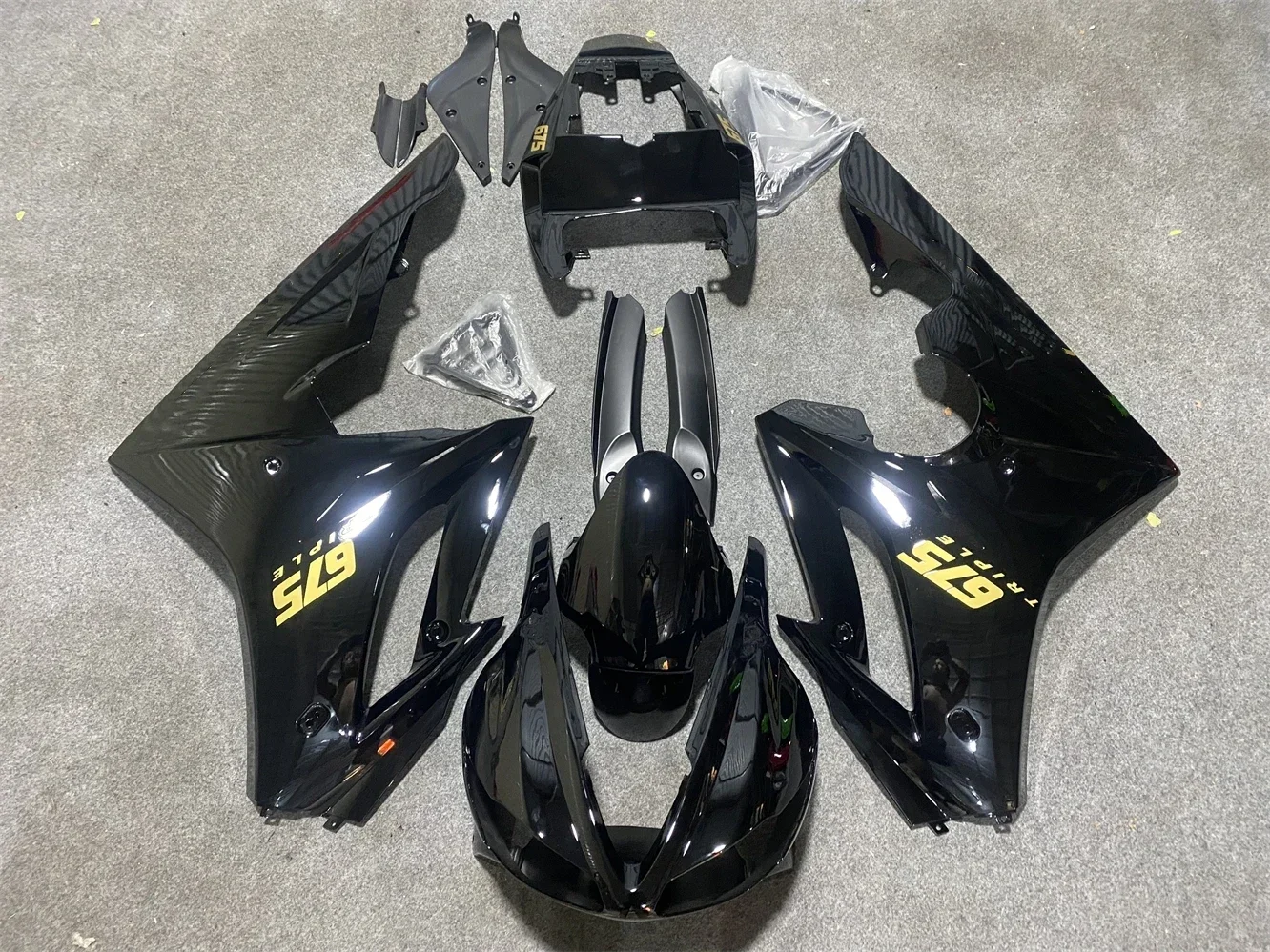 Motorcycle Bodywork Set for Triumph Daytona 675 2009 2010 2011 2012 Injection ABS Plastics Full Fairings Kit Mold Accessories
Motorcycle Bodywork Set for Triumph Daytona 675 2009 2010 2011 2012 Injection ABS Plastics Full Fairings Kit Mold Accessories