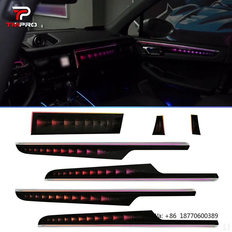 TMPRO Full LED Interior Dynamic Ambient Light for Porsche Macan 2014-2017 Symphony Streamer Light Car Decoration Accessory
TMPRO Full LED Interior Dynamic Ambient Light for Porsche Macan 2014-2017 Symphony Streamer Light Car Decoration Accessory
