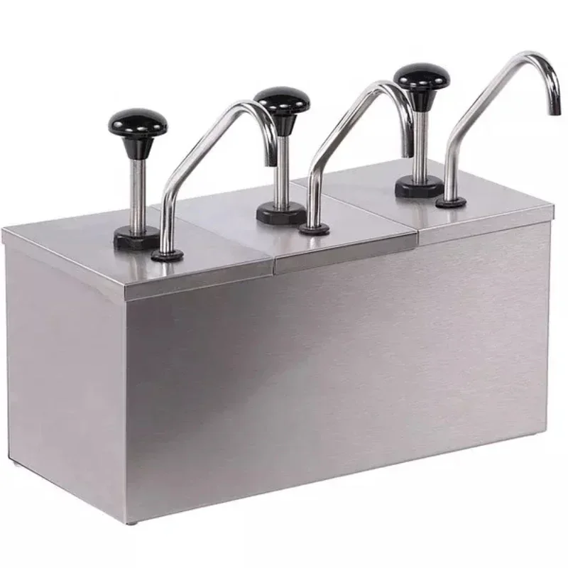 Cross borderCross borderCommercial Home Use Stainless Steel Triple Pump Head Condiment Sauce Dispenser Sauce Dispenser Sauce Tom
Cross borderCross borderCommercial Home Use Stainless Steel Triple Pump Head Condiment Sauce Dispenser Sauce Dispenser Sauce Tom