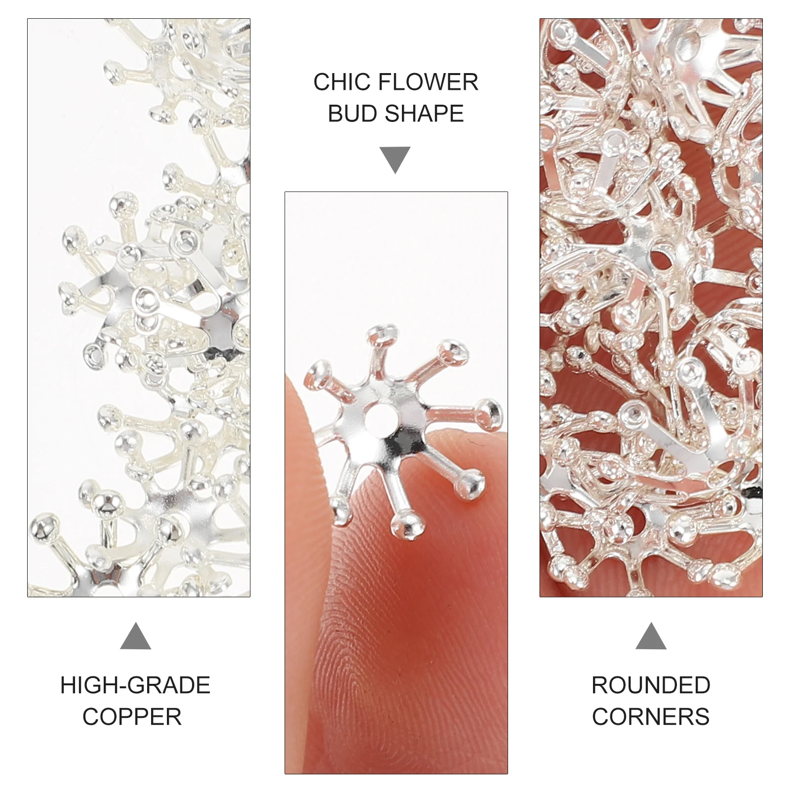50pcs Headdress Diy Material Chic Flower Bud Hairpin Decor Copper Craft Hair Clip Accessory Wedding Christmas Prop
50pcs Headdress Diy Material Chic Flower Bud Hairpin Decor Copper Craft Hair Clip Accessory Wedding Christmas Prop