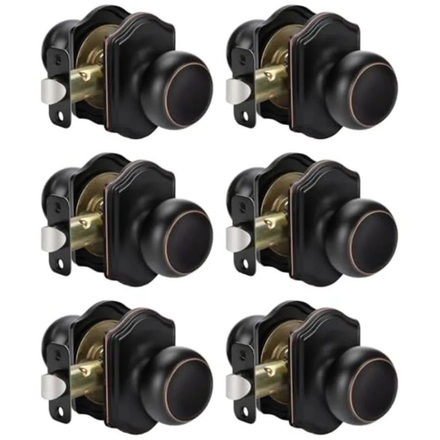 Closet Door Knobs Interior No Lock, Door Knobs Hallway, Bronze Door Knob Without Lock Pack
Closet Door Knobs Interior No Lock, Door Knobs Hallway, Bronze Door Knob Without Lock Pack