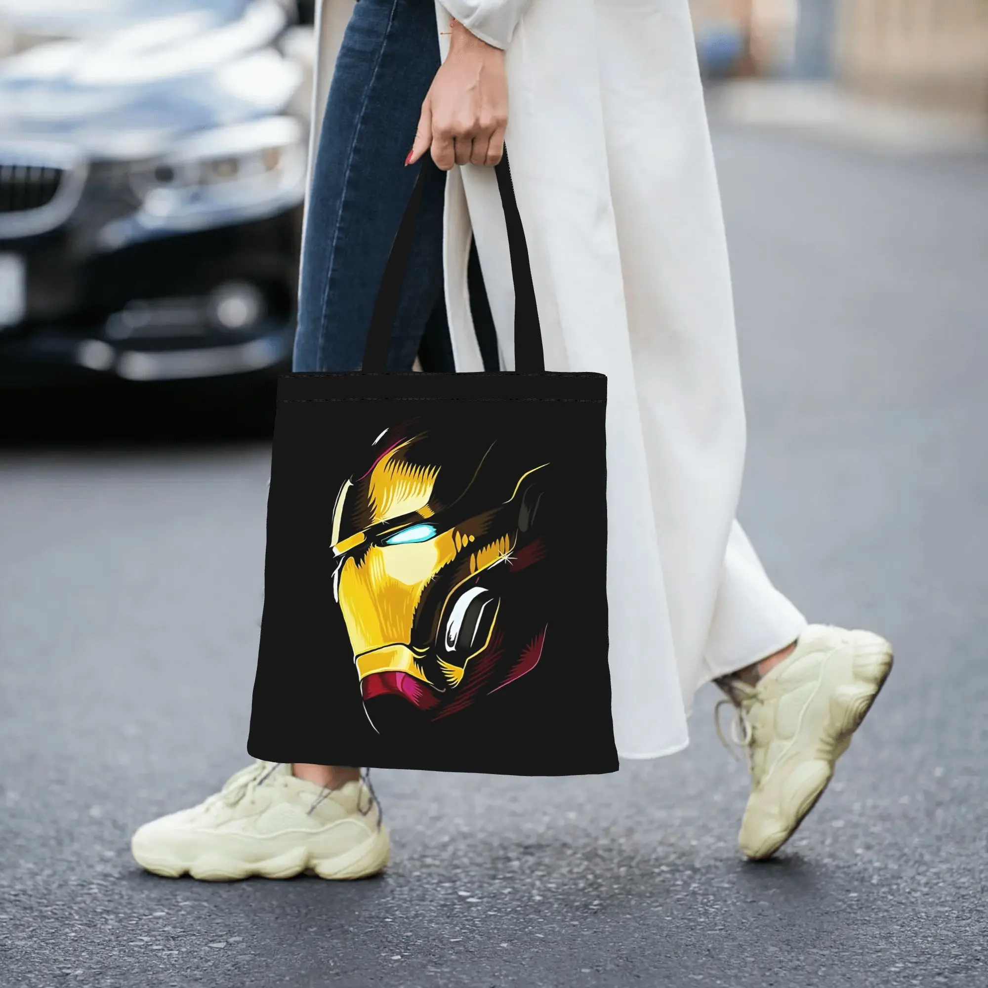 Fashion shopping bag Leisure Iron M Canvas Marvel Marvel Canvas Tote Bag Women'S Shoulder Handbag
Fashion shopping bag Leisure Iron M Canvas Marvel Marvel Canvas Tote Bag Women'S Shoulder Handbag