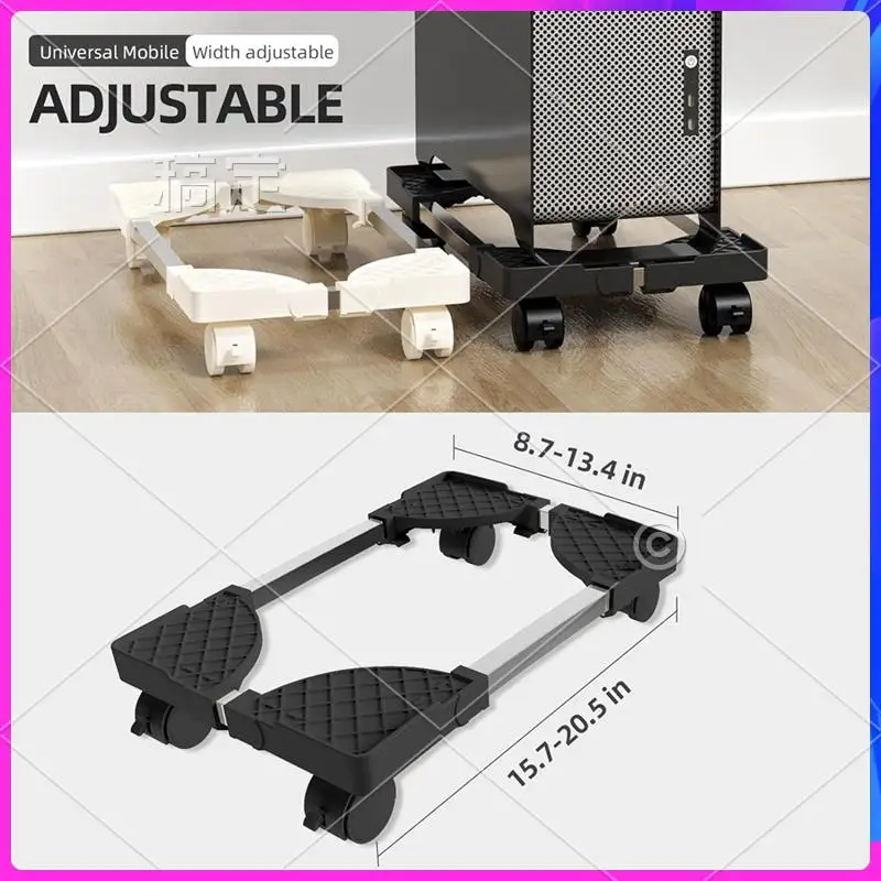 ABT-Tower Stand,Adjustable Mobile CPU Stand,CPU Holder PC Tower Stand With Rolling Caster Wheels, Pc Floor Riser Stand White Dur
ABT-Tower Stand,Adjustable Mobile CPU Stand,CPU Holder PC Tower Stand With Rolling Caster Wheels, Pc Floor Riser Stand White Dur