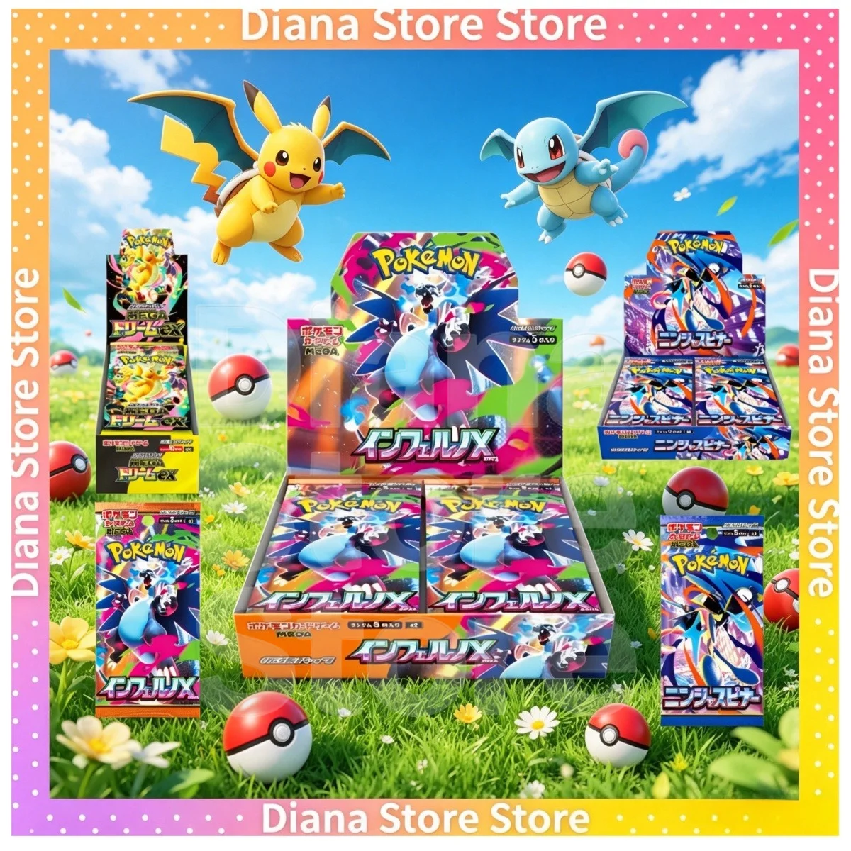 Original PTCG Pokemon Cards Inferno X M2 Booster Box Mega Gem Pack Vol 2 Scarlet and Violet Trading PTCG Box M2a Collect Gift
Original PTCG Pokemon Cards Inferno X M2 Booster Box Mega Gem Pack Vol 2 Scarlet and Violet Trading PTCG Box M2a Collect Gift