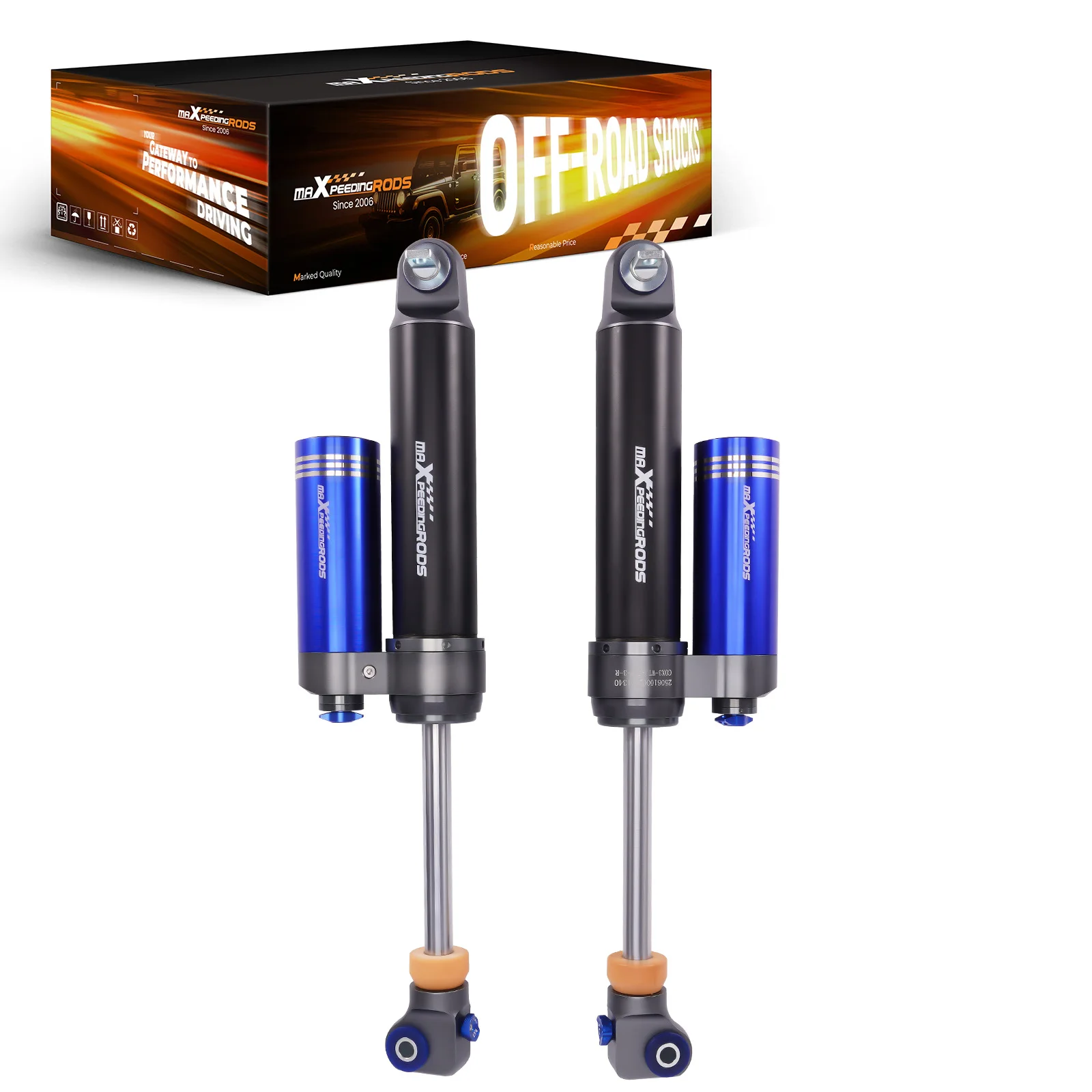 MaXpeedingrods Rear Shock with Remote Reservoir For Jeep Wrangler TJ 97-06
MaXpeedingrods Rear Shock with Remote Reservoir For Jeep Wrangler TJ 97-06