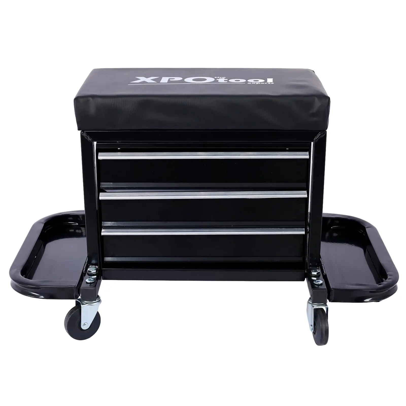 Rolling Mechanic Seat 350lbs Capacity Metal Toolbox With 3 Drawers And Wheels For Garage
Rolling Mechanic Seat 350lbs Capacity Metal Toolbox With 3 Drawers And Wheels For Garage