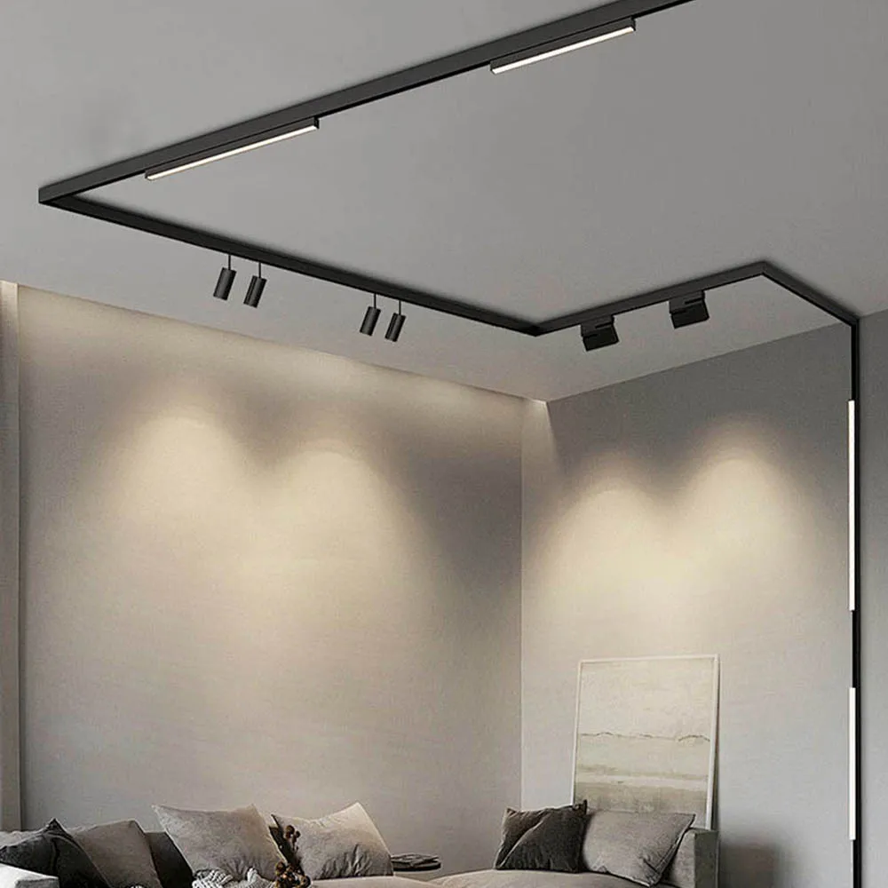 Rotary Adjustable Double Head Led Spotlights 2*9W COB Magnetic Track Focus Spot Light for Interior Lighting Magnetic Rail System
Rotary Adjustable Double Head Led Spotlights 2*9W COB Magnetic Track Focus Spot Light for Interior Lighting Magnetic Rail System