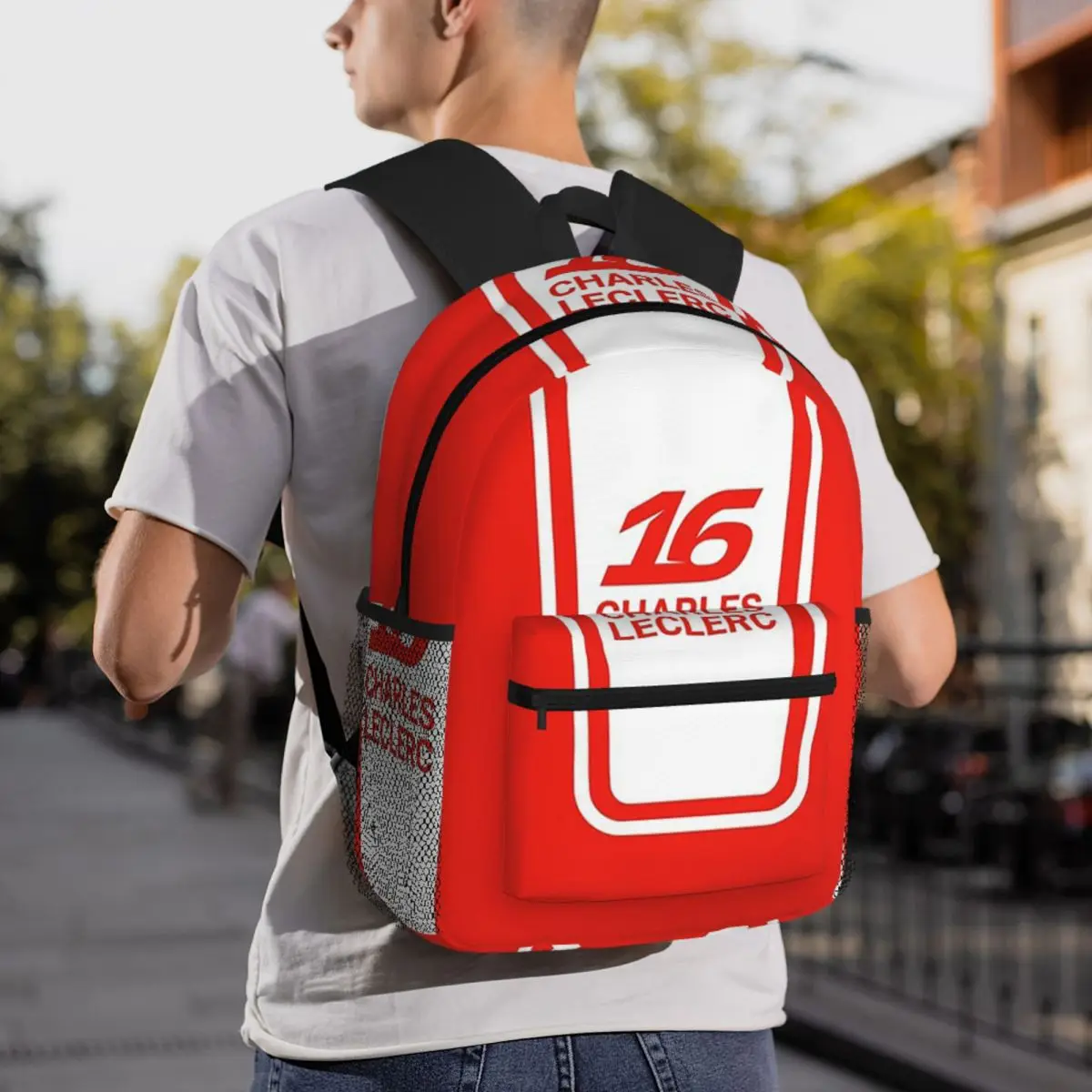 Charles Leclerc Backpack Daypack Large Capacity Children BookBag School Bag Shoulder Bags for Men Women
Charles Leclerc Backpack Daypack Large Capacity Children BookBag School Bag Shoulder Bags for Men Women